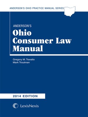 cover image of Anderson's Ohio Consumer Law Manual